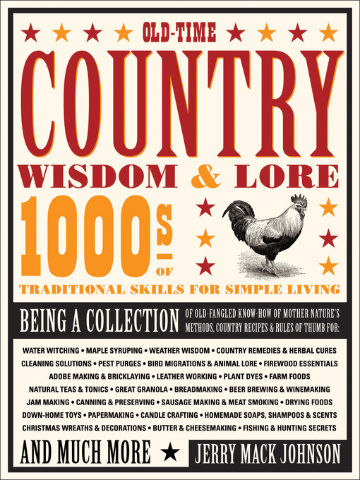 Title details for Old-Time Country Wisdom & Lore by Jerry Mack Johnson - Available